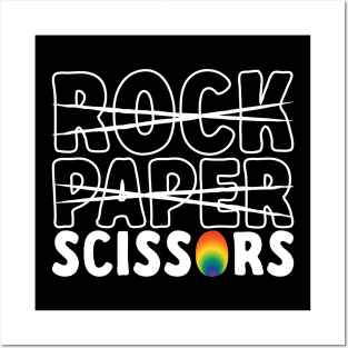 Rock Paper Scissors Posters and Art